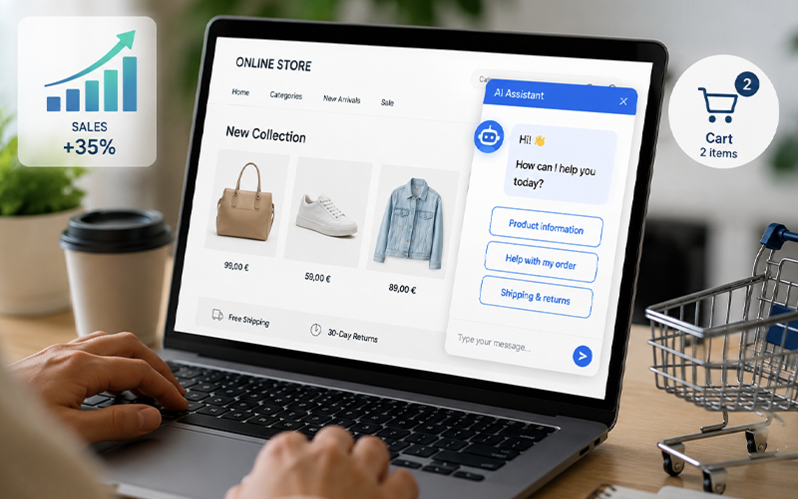 Chatbot AI per E-Commerce: come aumentare le conversioni