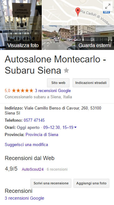 Mappe di google farsi trovare dai clienti locali online - Cybermarket poggibonsi siena firenze